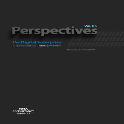 The Digital Enterprise Vol 5 - A Framework for Transformation