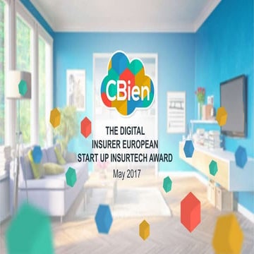 Europe Start-Up InsurTech Award 2017 - CBien