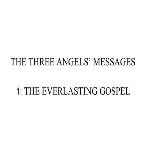 The Everlasting Gospel