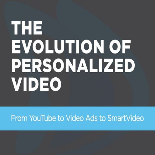 The Evolution of Personalized Video