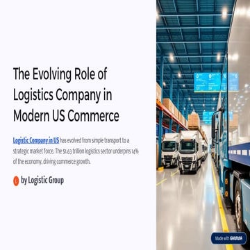 Major Challenges Of Logistics Industry In 2020 | PPTX