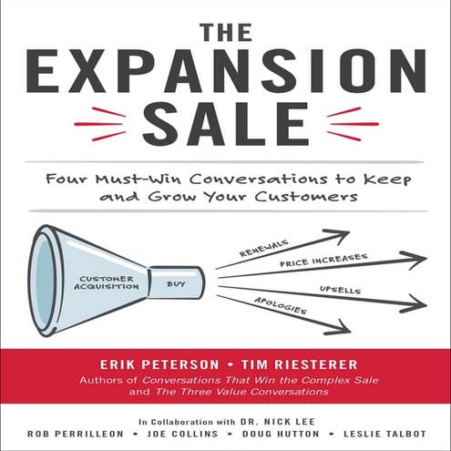 The expansion-sale-four-must-win-conversations-to-keep-and-grow-your-customer...