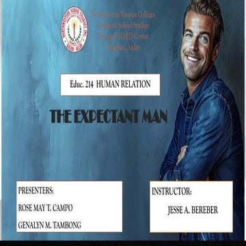 THE-EXPECTANT-MAN. Human Relations Epptx | PPTX