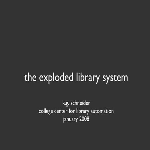 The Exploded Library System