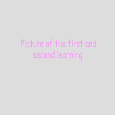 The first | PPT