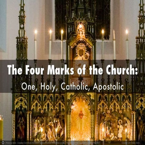 The Four Marks of the Church