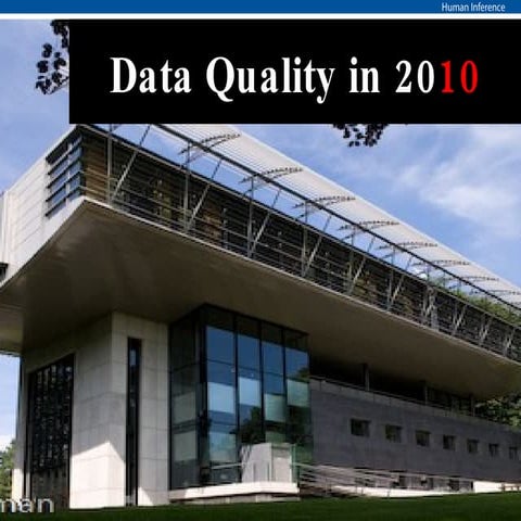 The Future Of Data Quality