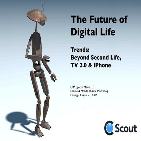 Life in the future: 2099 | PPTX