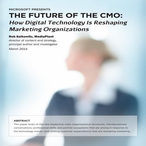 How digital technology is reshaping marketing organizations
