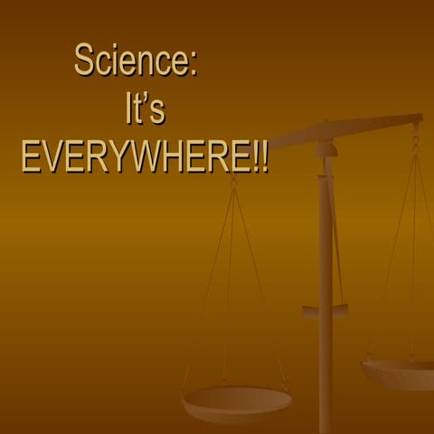 The Goal of Science