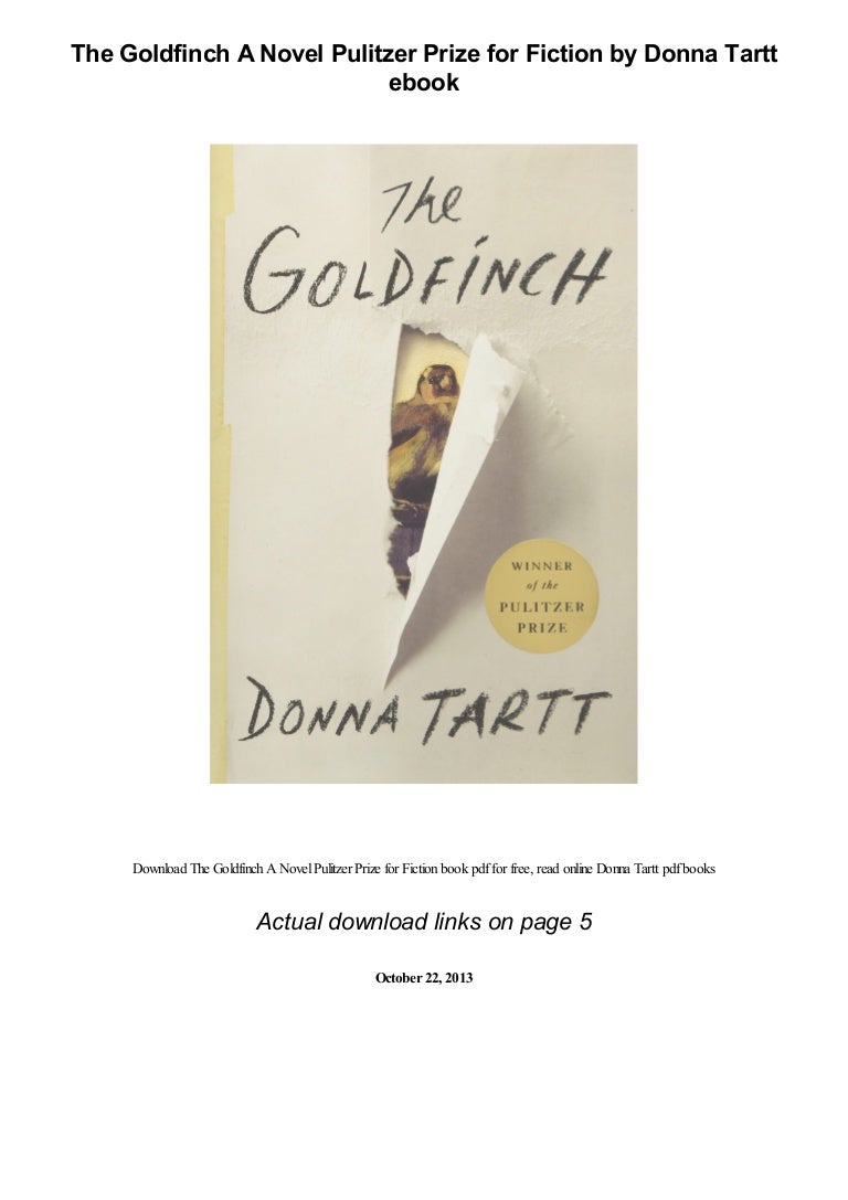 Download Donna Tartt The Goldfinch Images