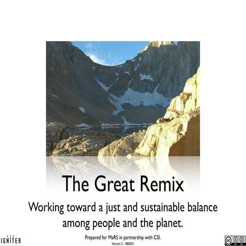 The Great Remix   Presentation   Detail