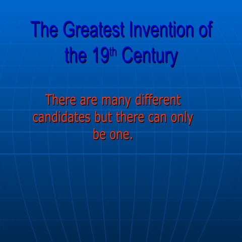 The Greatest Invention Of The 19th Century2