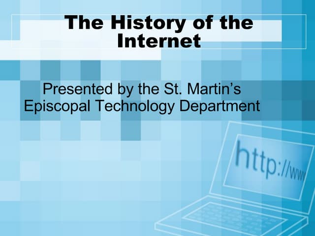 The  History Of The  Internet  Pres...