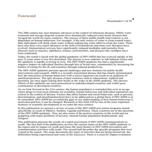 The Hiv Aid | PDF | Infectious Diseases | Diseases and Conditions