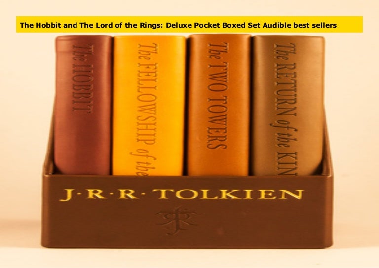 The Hobbit and The Lord of the Rings: Deluxe Pocket Boxed Set Audible…