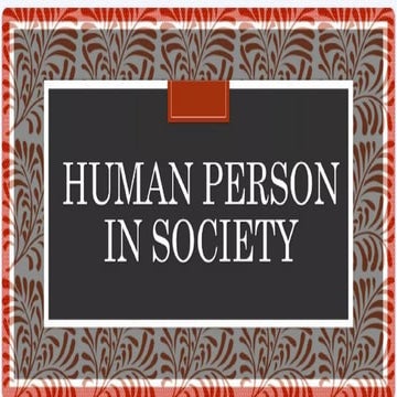PowerpointTHe-Human-Person-in-Society.ppt