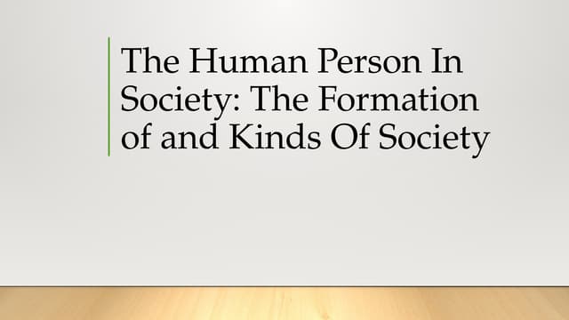 The-Human-Person-In-Society-Week Unknown