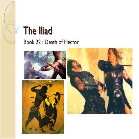 The Iliad : Death of Hector