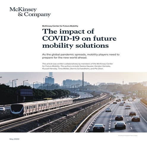 McKinsey - Covid 19 - Global Auto Consumer Insights - November 2020 | PDF