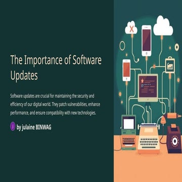 The-Importance-of-Software-Updates powerpoint