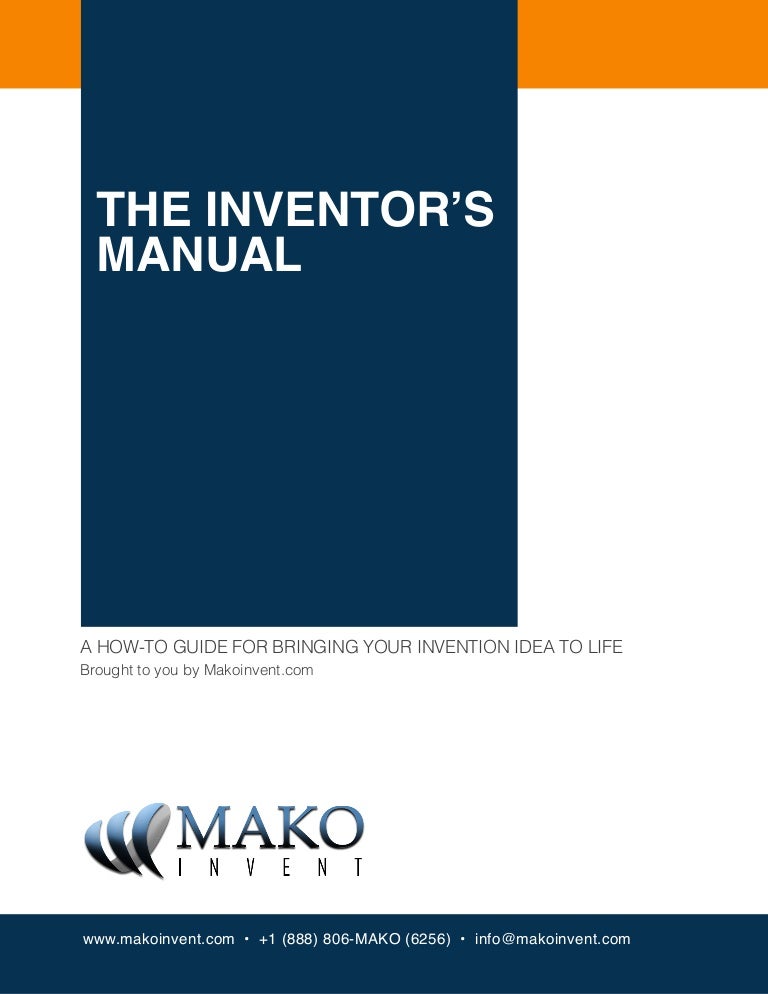 The Inventor's Manual