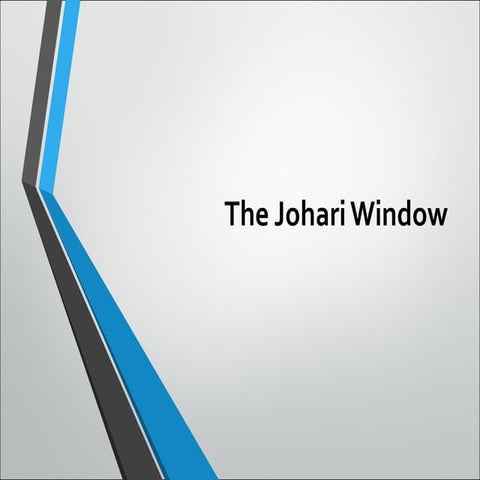 The johari-window final