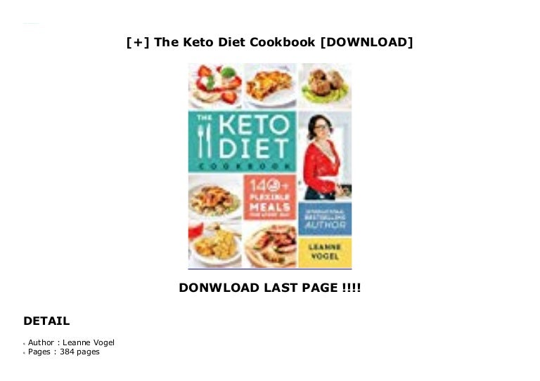 the keto diet cookbook leanne vogel epub