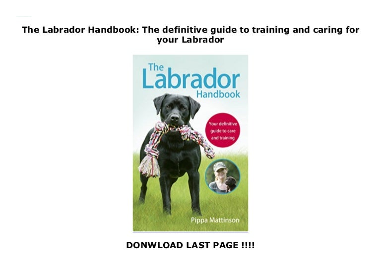 labrador handbook