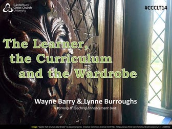 The Learner, the Curriculum and the Wardrobe