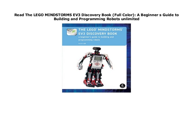 lego mindstorms ev3 discovery book
