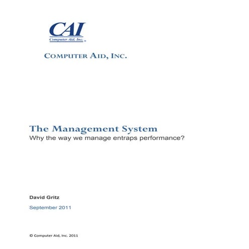 The management-system-white-paper