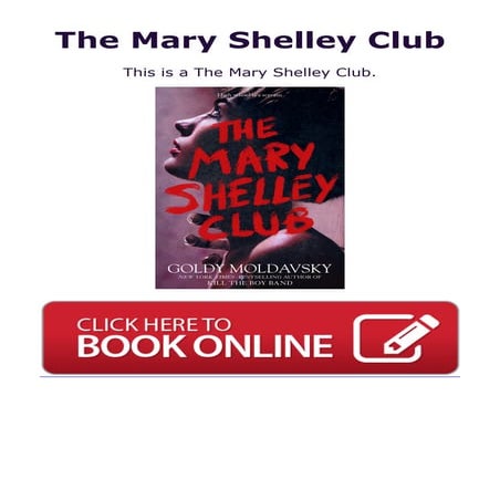 PDF] Bækur The Mary Shelley Club