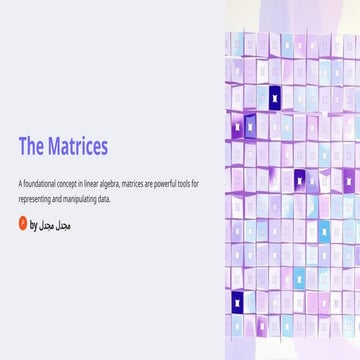 The-Matrices.pptx. Dohuk polytickslslsnxbd