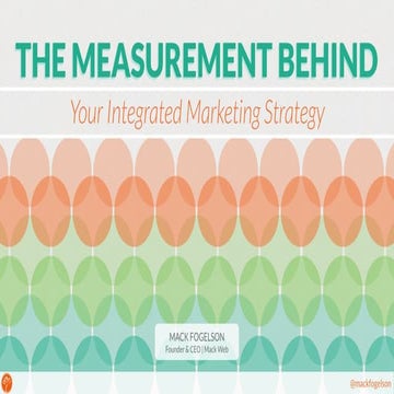 The Measurement Behind Your Integrated Marketing Strategy