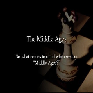 The Middle Ages