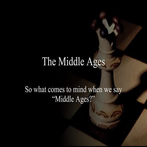 The Middle Ages