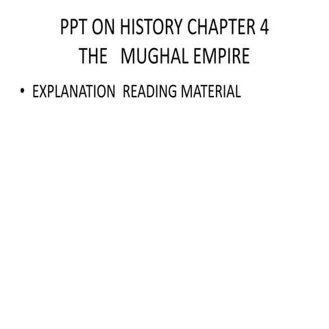 the-mughal-empire-ppt