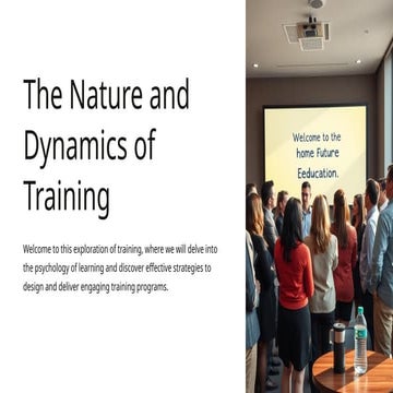 The-Nature-and-Dynamics-of-Training.pptx