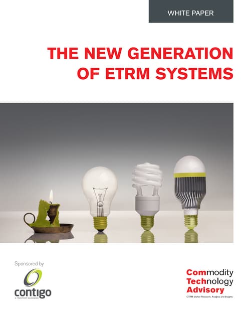 Reimagining Energy Trading and Risk Management (ETRM) With Advanced ...