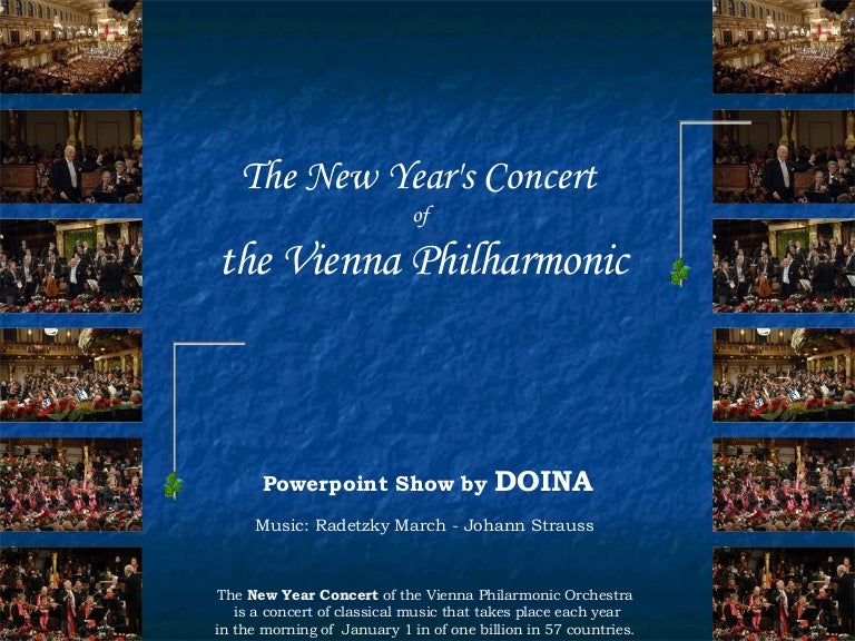 The New Year S Concert Of The Vienna Philharmonic