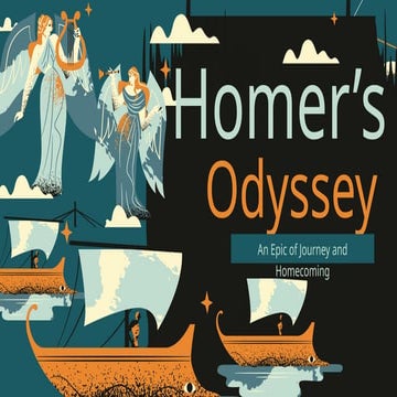 The Odyssey by Homer - Epic Poem about Odysseus
