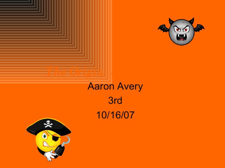 The Origin Of Halloween