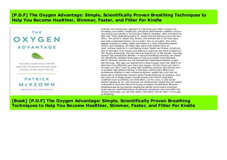 [P.D.F] The Oxygen Advantage Simple, Scientifically Proven Breathing…