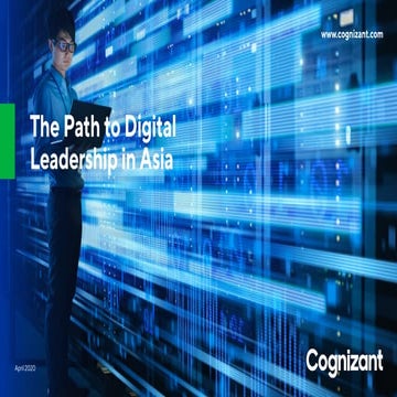The Path to Digital Leadership in Asia