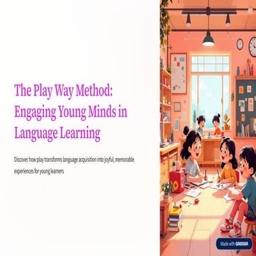 Play way Method | PDF