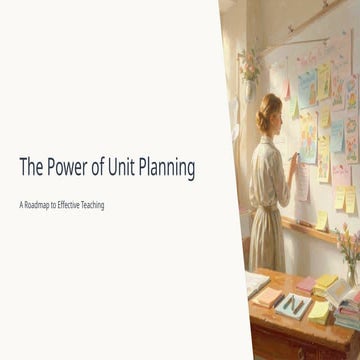 Unit planning | PPTX
