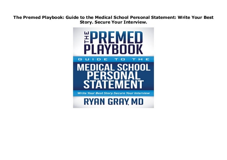 Premed playbook pdf image