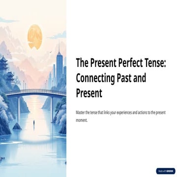 The perfect tenses | PPT