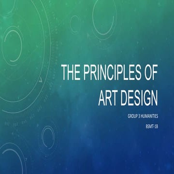 The principles-of-art-design